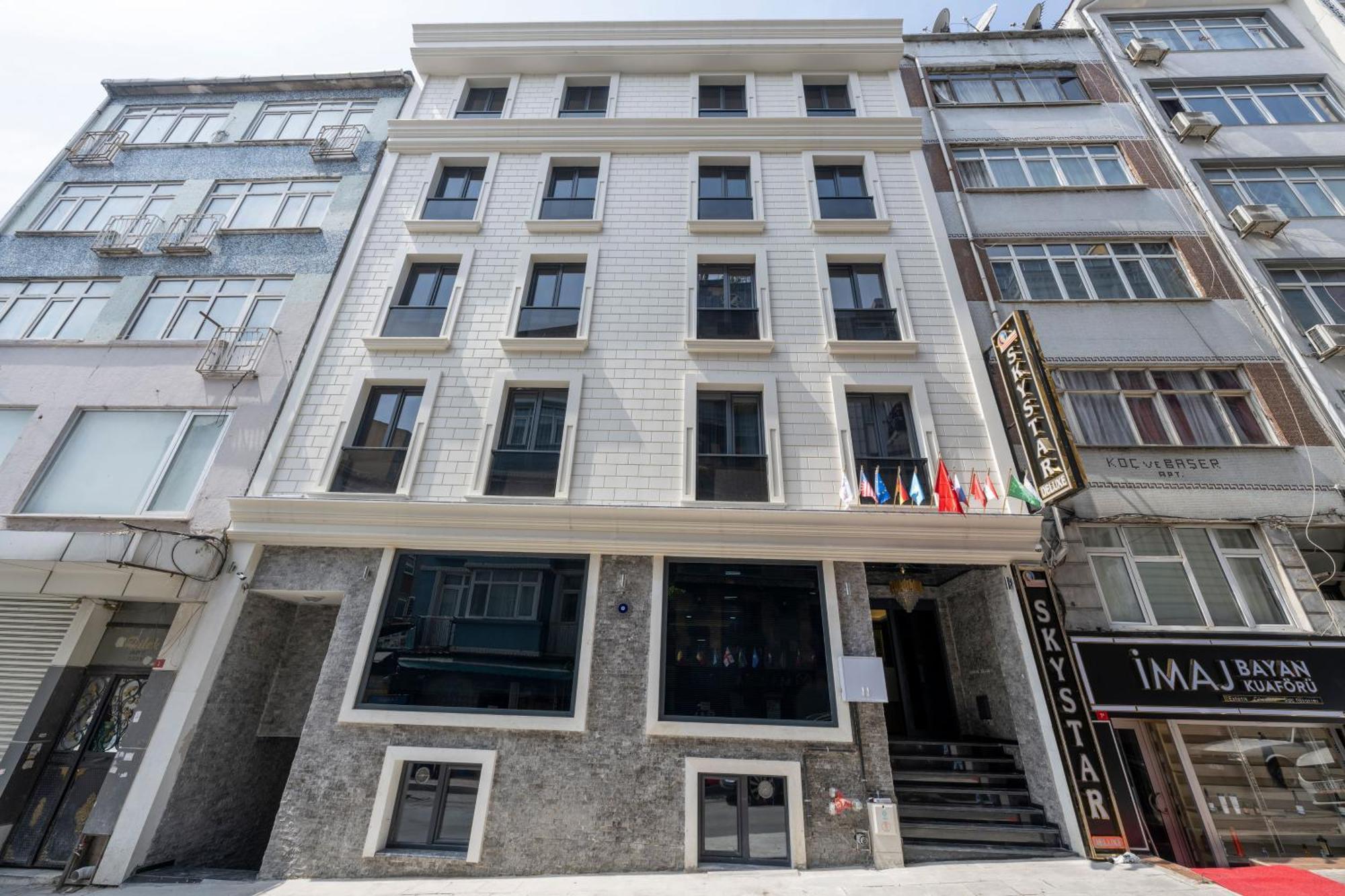 Skystar Deluxe Hotel Istanbul Exterior photo